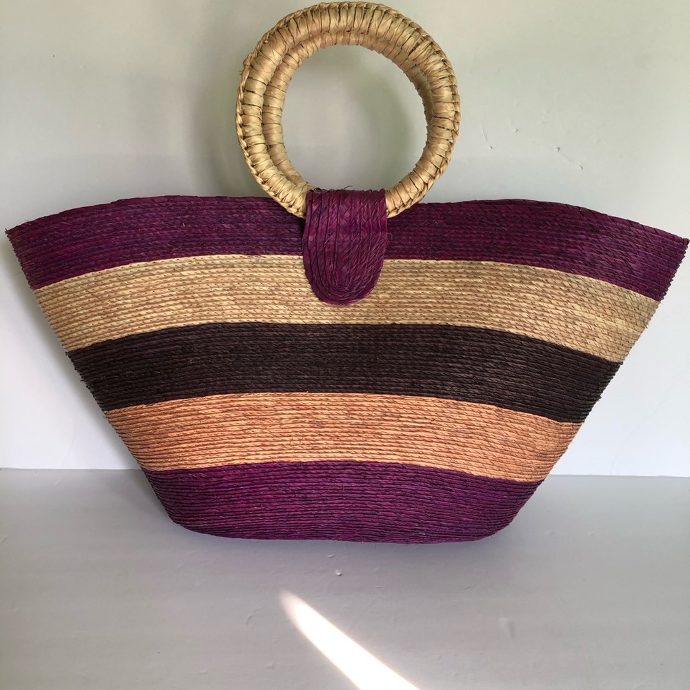 Vintage Straw purse